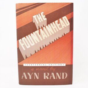 The Fountainhead Ayn Rand Hardcover Centennial Edition 2005 Plume 3rd Edition DJ